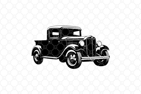 Download Vintage Car SVG, Old Antique Cars, 003 - Vintage car svg Collection