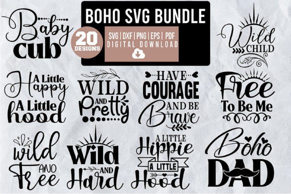 Download Boho SVG Bundle - Boho svg bundle Collection
