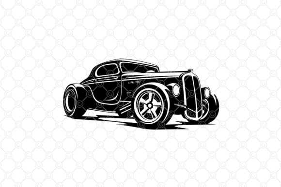 Download Vintage Car SVG, Old Antique Cars, 005 - Vintage car svg Collection