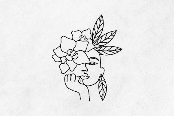 Download Floral Woman SVG, Strong Women SVG - Strong women svg Collection