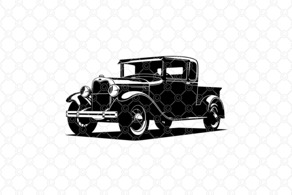 Download Vintage Car SVG, Old Antique Cars, 004 - Vintage car svg Collection