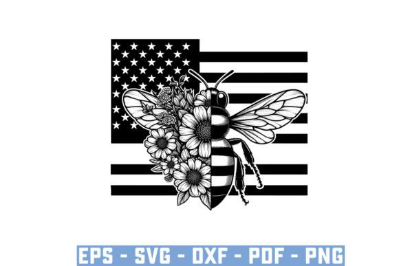 Download Gift Bee with Flowers Funny Vector Files - Premium Resources